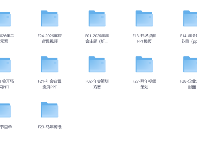 2026马年工作总结PPT模板｜年终述职 简约/商务风 可编辑