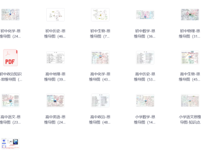 小学/初中/高中 分学段独立资源｜人教版/部编版